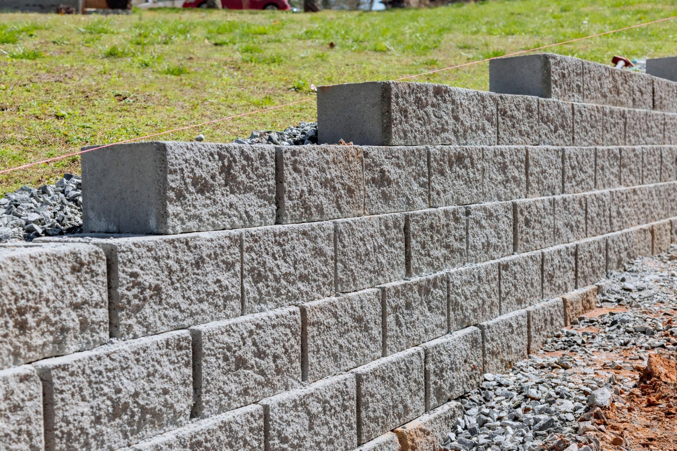 Concrete retaining walls in Medford, MA